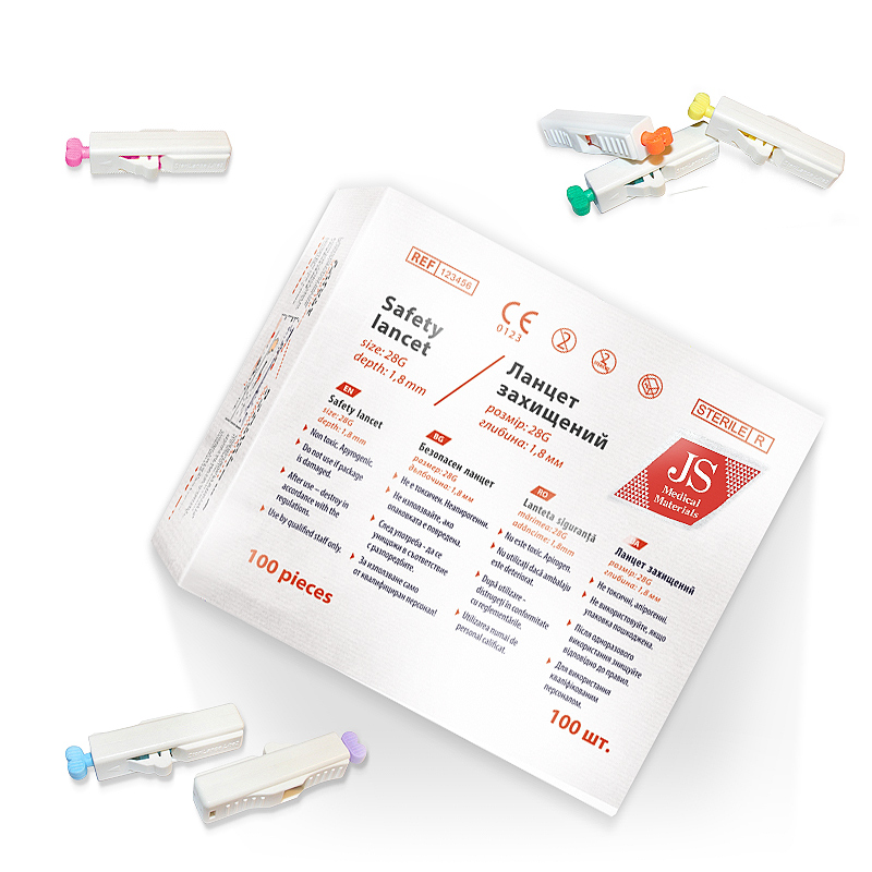 Скарифікатор автоматичний (ланцет) 26 G, 2.4 мм